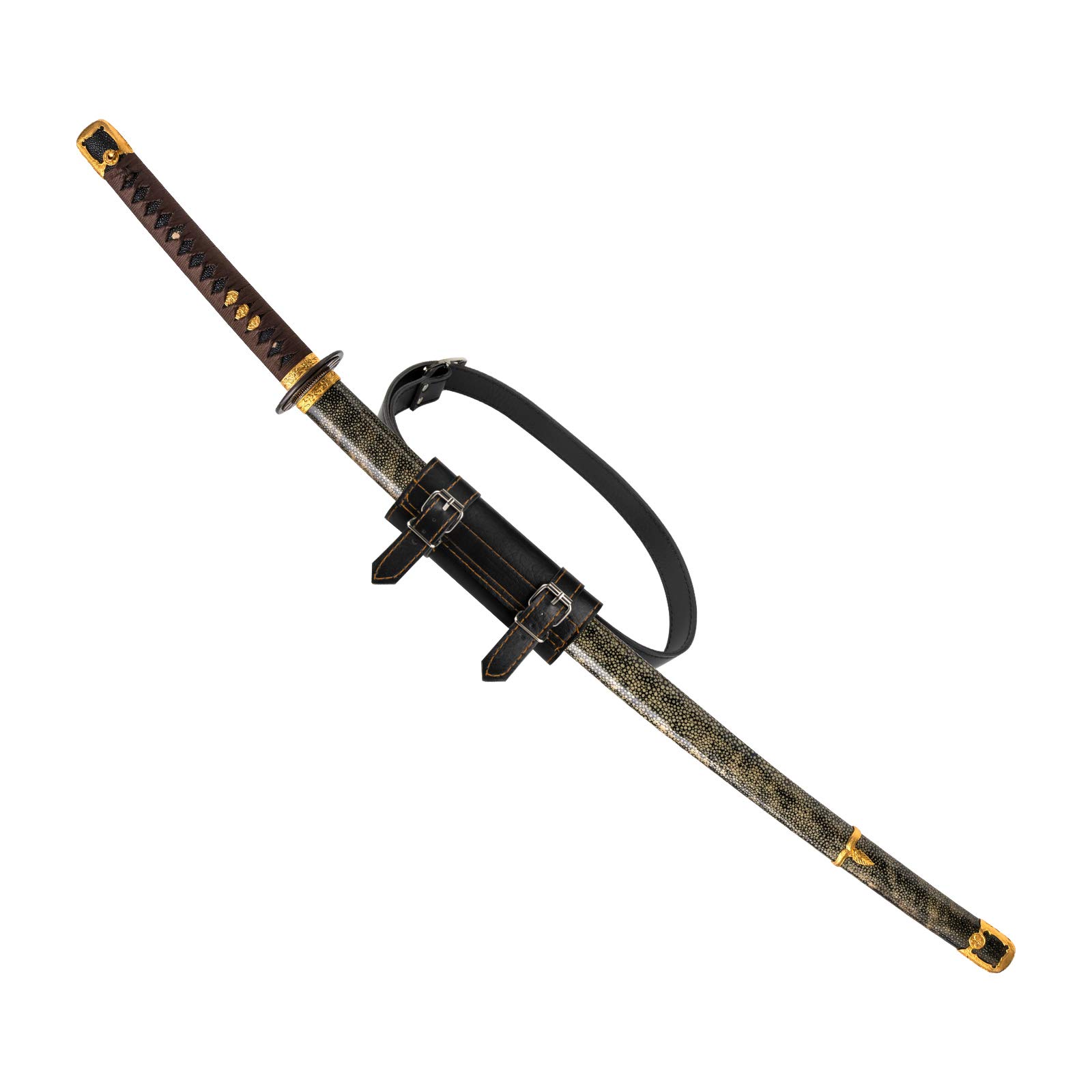 Amazon.co.jp: MOZOWO 帯刀ベルト ソードベルト ホルダー 刀袋付き