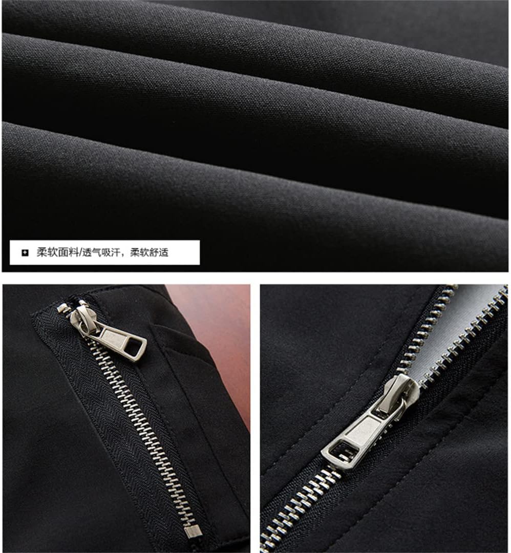 Alloaone Men Bomber Spring Autumn Jacket Streetwear Mens Jackets Windbreaker Simple British Coat