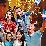 GLEDLOVES LED Finger Gloves,Light Up Gloves with 5 Color/6 Mode for Teen & Adult Gifts,Perfect for 13+ Boys & Girls,Ideal for Halloween & Christmas Party (1 Pair/L) - Image 8