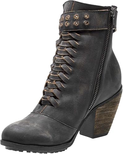 HARLEY-DAVIDSON FOOTWEAR Botas de moda Calkins para mujer, Humo, B(M) US