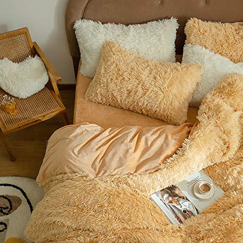 Couverture de couette flanelle hiver douce et floue de dimensions 220x240cm couleur solide