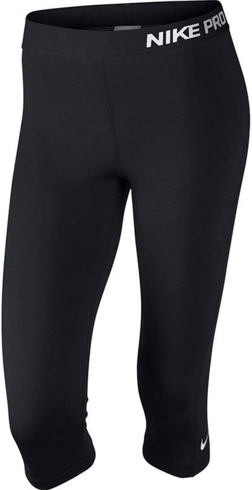 Nike Women's Pro Training Black Capris - L