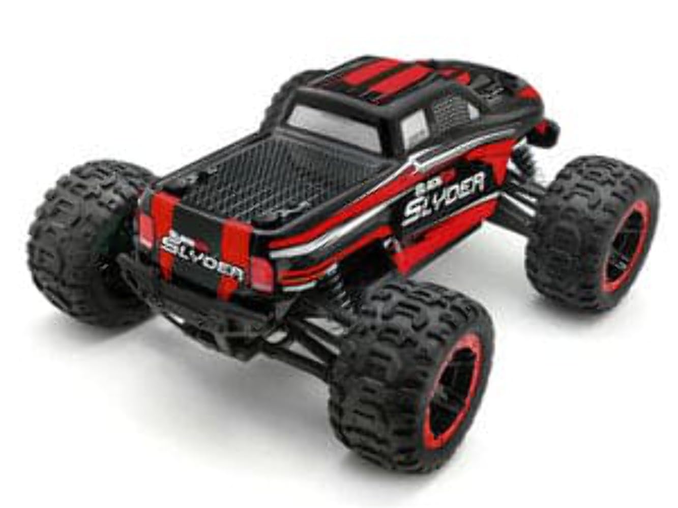 Monster Truck télécommandé 4WD Blackzon Slyder Rouge 1/16 RTR - Enfants 7-11 Ans