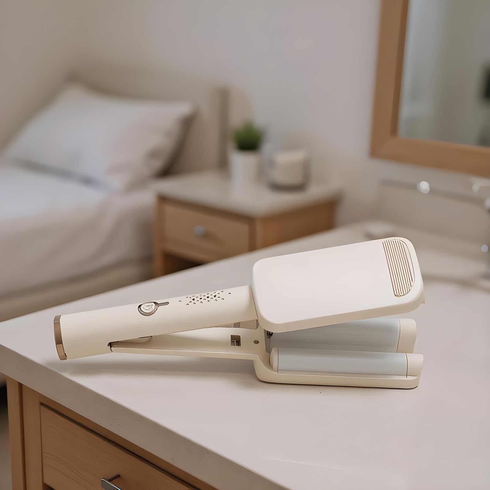 Fer À Friser | Fer à Boucles Ondulées pour Femmes | Styler En Céramique Avec 4 Températures Pour Boucles Lisses Courtes Et Longues Femmes Et Filles Outils De Coiffage Pour Voyage Vacances