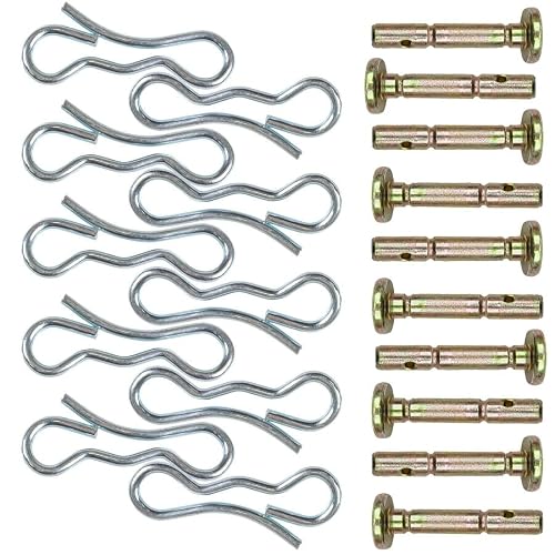 Replacement for CUB CADET Shear Pins & Cutter Pins Kit 738-04124A 714-04040 Snow Blowers 10pk