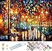 Produktbild TARATH Malen Nach Zahlen Erwachsene,Paint by Numbers kit,DIY Handgemalt Ölgemälde Kits auf Leinwand Geschenk für Freund Festival Geburtstag Home Haus Deko (Ohne Rahmen) 40 x 50 cm