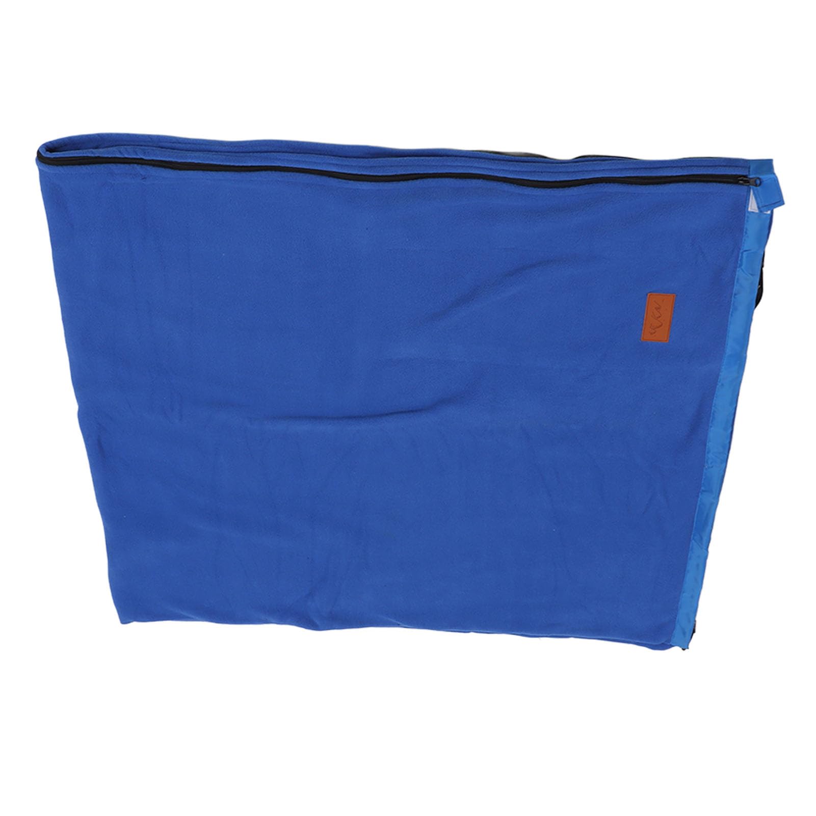 Fleece Zipper Camping Blanket Soft Sleeping Bag Liner, Easy to Camping Sleeping Bag Liner for Hiking and Traveling (Royalblue)
