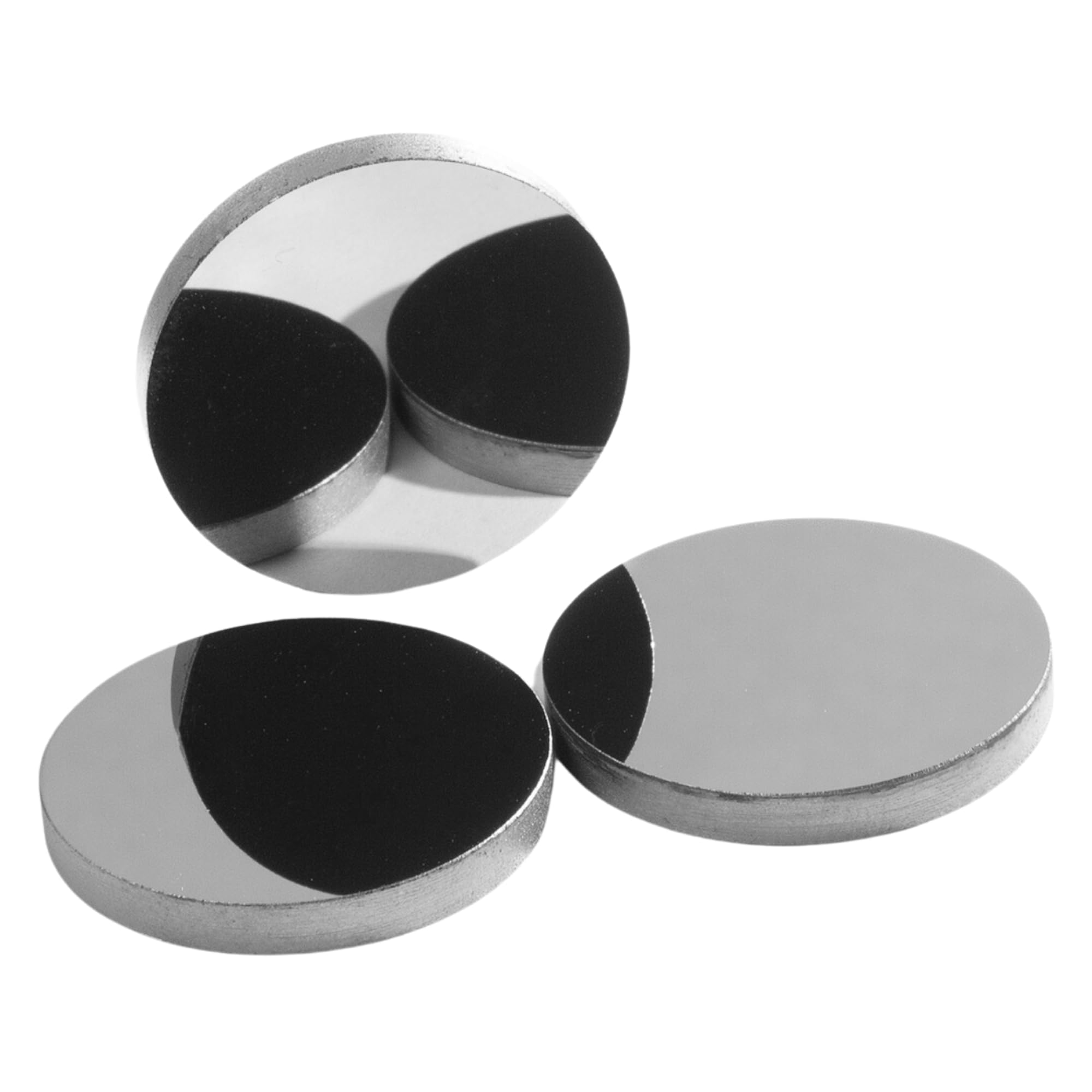 MCWlaser Mo Mirror 3PCS Dia:20mm for CO2 Laser Engraving Cutting Engraver/Cutter 80W 100W 130W 150W 180W