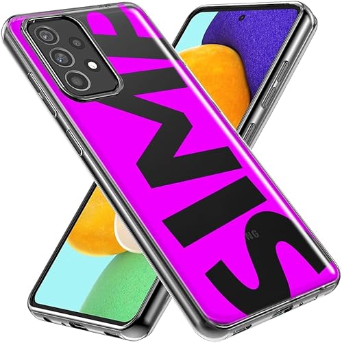 Miniatura 2 de Mundaze - Case for Samsung Galaxy A32 Slim Hybrid Shockproof Hard Shell Soft TPU Heavy Duty Protective Phone Cover - Hot Pink Clear Funny Text Quote