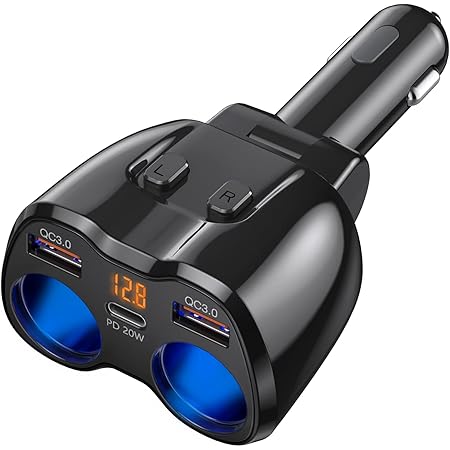 Amazon Co Jp シガーソケット 増設 Otium シガーソケット 2連 Pdw 快速充電 カーチャージャー Usb デュアルqc3 0ポート 高速車の充電器 180w 2ソケット 独立スイッチ シガレットライターソケット 12v 24v車兼用 Led付 オート電圧測定 スマート識別 家電 カメラ Amazon Co Jp シガーソケット 増設 Otium シガーソケット 2連 Pdw 快速充電 カーチャージャー Usb デュアルqc3 0ポート 高速車の充電器 180w 2ソケット 独立スイッチ シガレットライターソケット 12v 24v車兼用 Led付 オート電圧測定 スマート識別 家電 カメラ