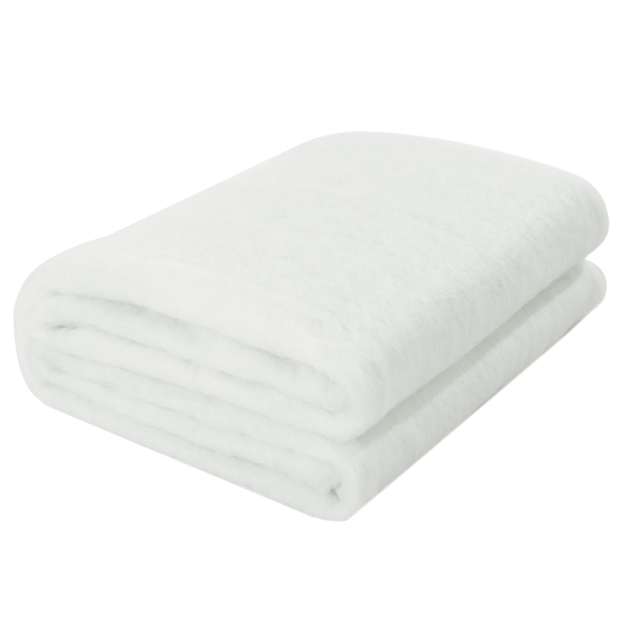 HOMBYS Quilt Batting-Warm Soft Batting for Quilt Made of 100% Durable and Fluffy Microfiber for Quilts Quilting, Craft and Wearable Arts, (108