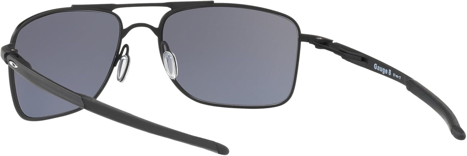 Oakley Mens Oo4124 Gauge 8 Rectangular Sunglasses