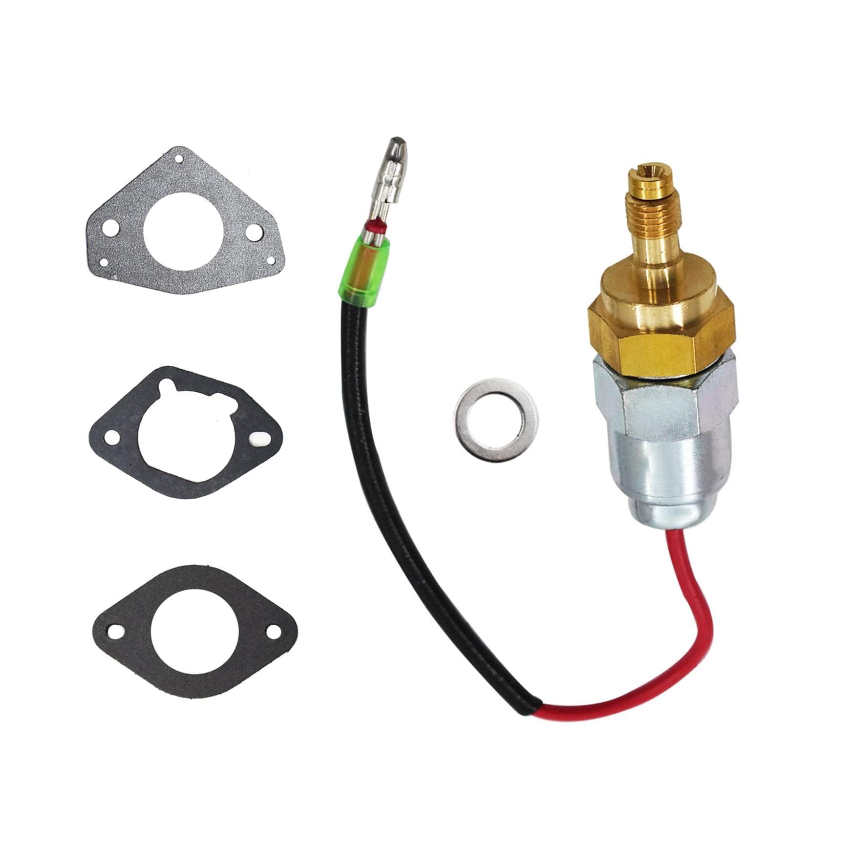 YSMN Carburetor Fuel Solenoid 24 757 45-S Replacement for Kohler Command and Courage Engines with Gaskets