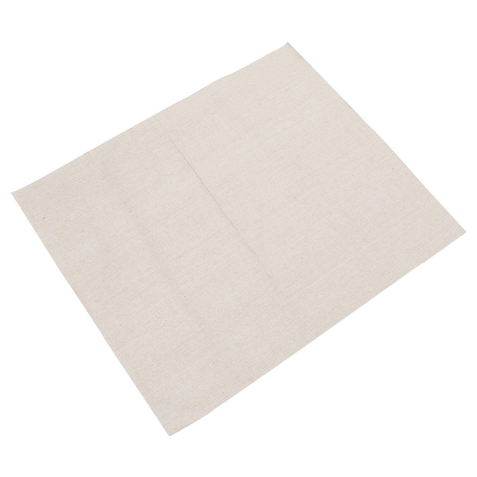 Toile à peindre en coton et lin beige CRAFTHROU, 10 feuilles imperméables pour décoration
