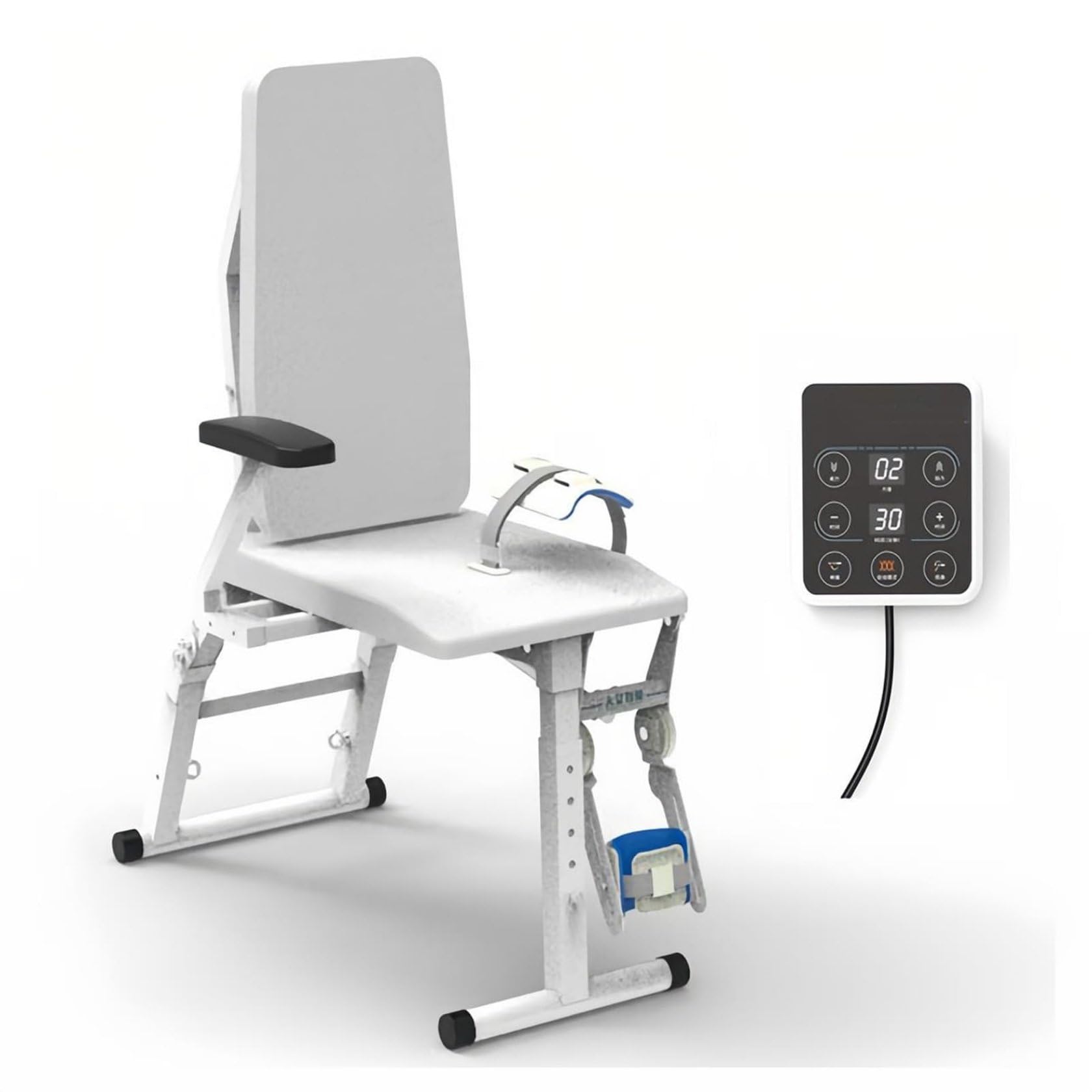 Estensore Per Gambe Regolabile Intelligente (0-150°) Allenatore Elettrico Per La Riabilitazione Della Caviglia Con Telecomando, Attrezzo Per Esercizi Articolari Regolabile A 9 Velocità leftleg