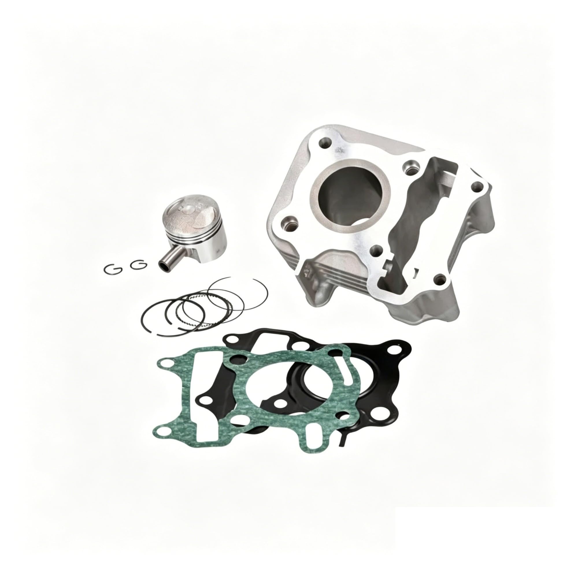 Cilindro Motosierra Motor Para Peugeot Para AWA 4 Para Carrera 37mm Pieza De Motor Kit De Cilindro 50CC Pistón