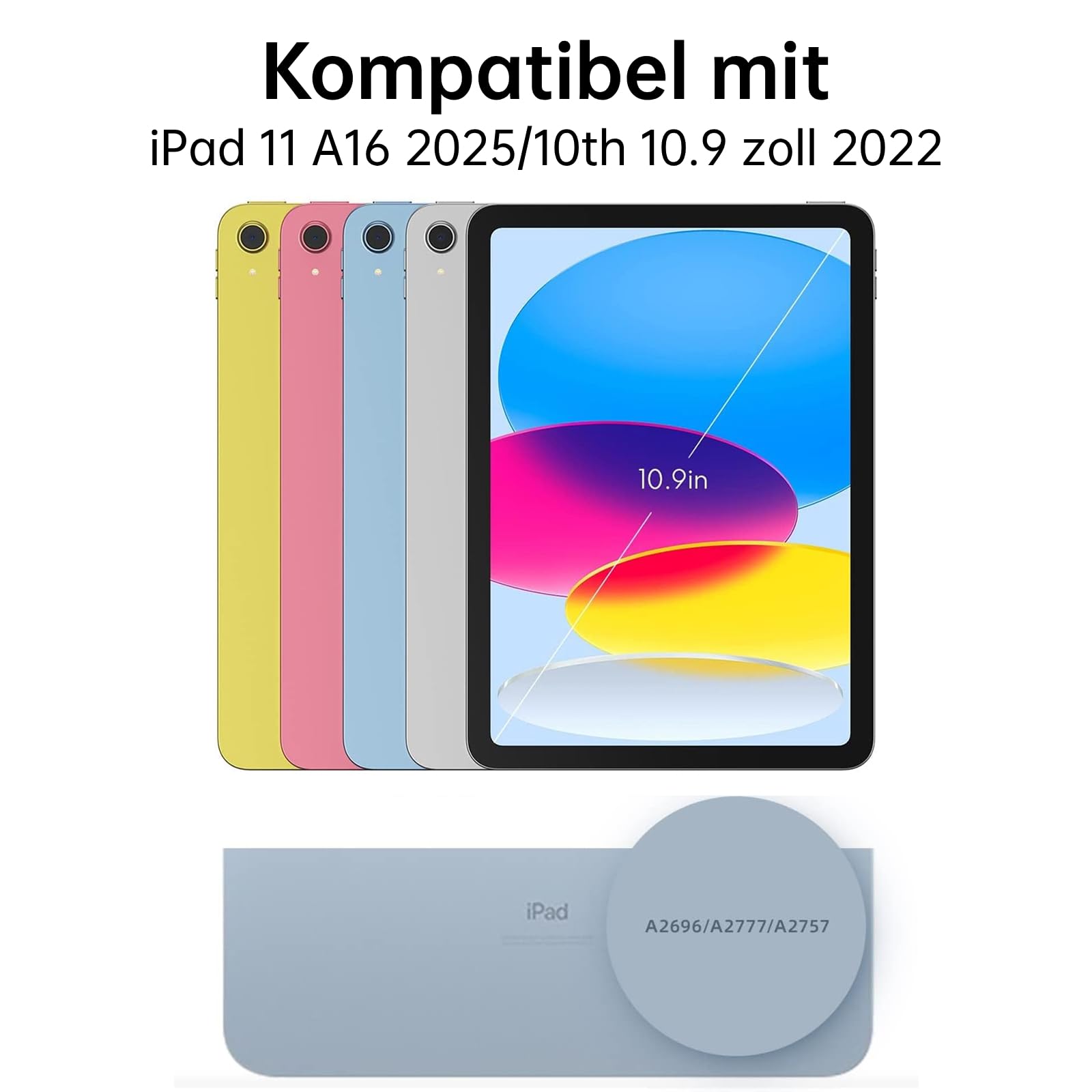 Magic Keyboard SENGBIRCH 11 Pollici A16 iPad 2025 QWERTZ - Dettaglio