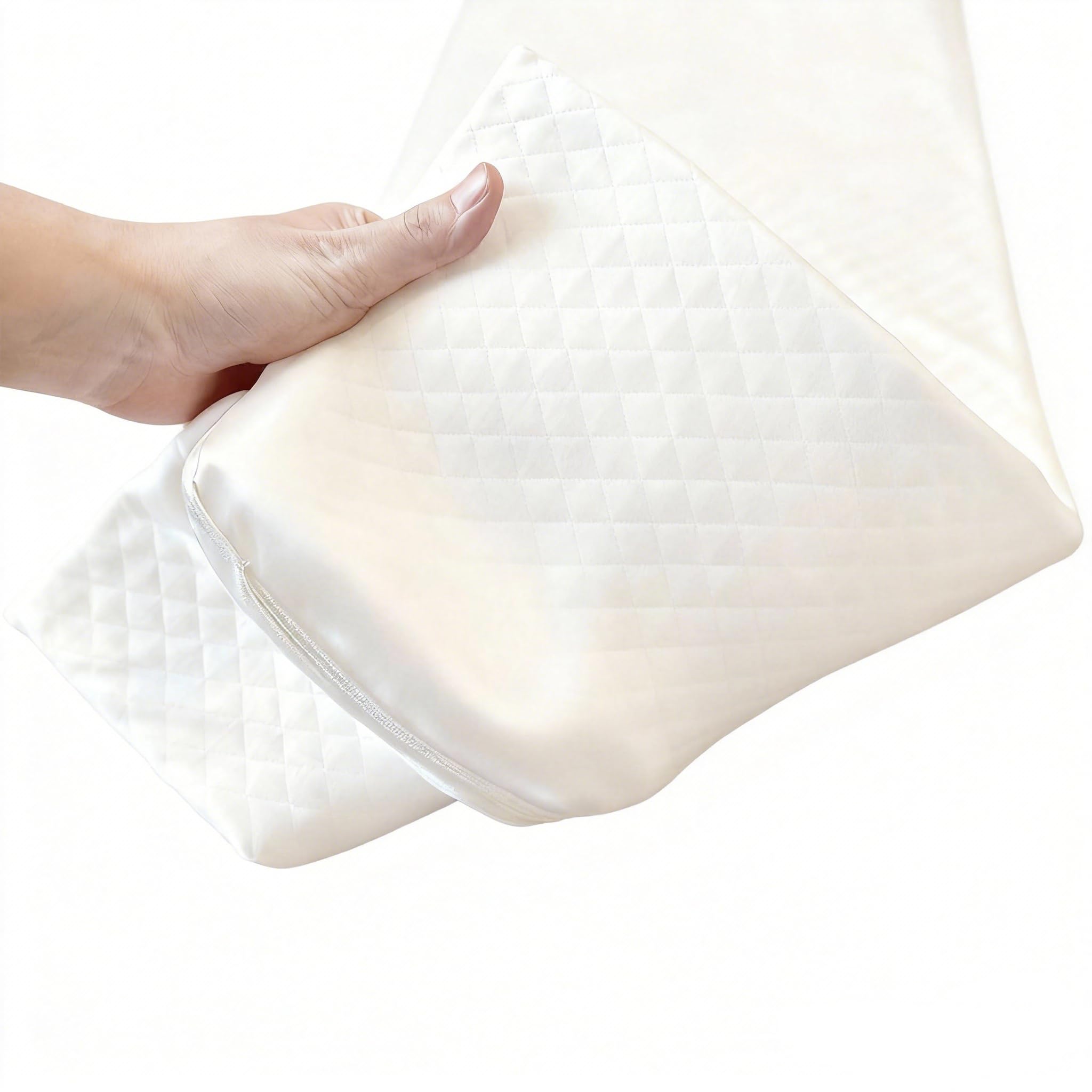Bed Bridge Twin to King Bed Converter with Washable Cover Comfort Soft Mattress Connector for Family Vacation Trip