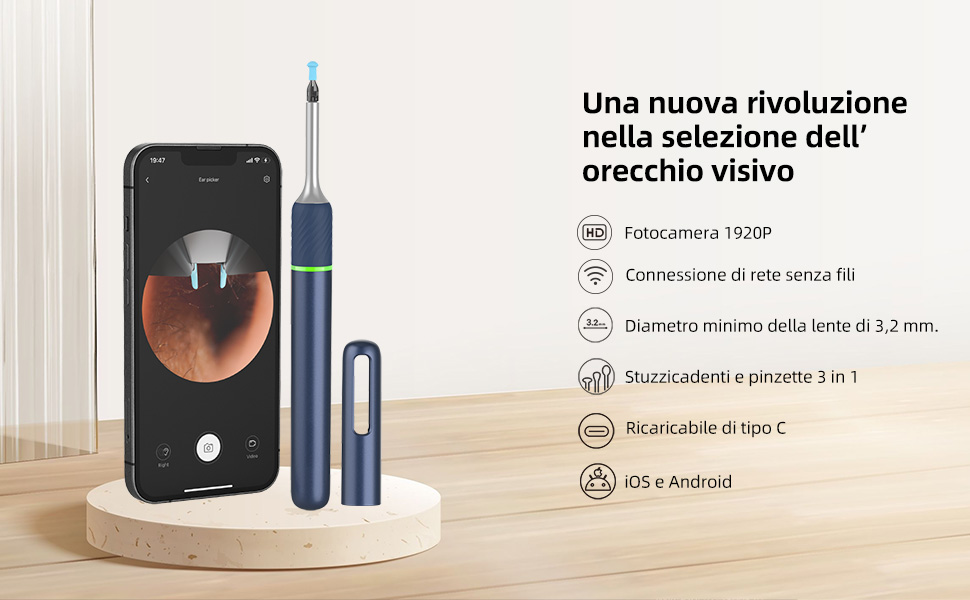 Otoscopio/Endoscopio ORL 3mm X 90mm 30° - FUAO Compatibile Storz - Impermeabile IP67 - Foto 4