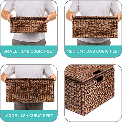 Best Choice Set of 3 X-Large Hyacinth Baskets