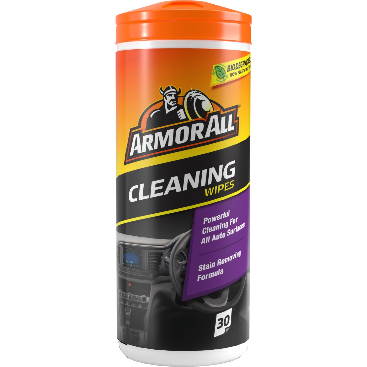 Armor All GArmor All 38030EN All Round Wipes 30 Wipes, White