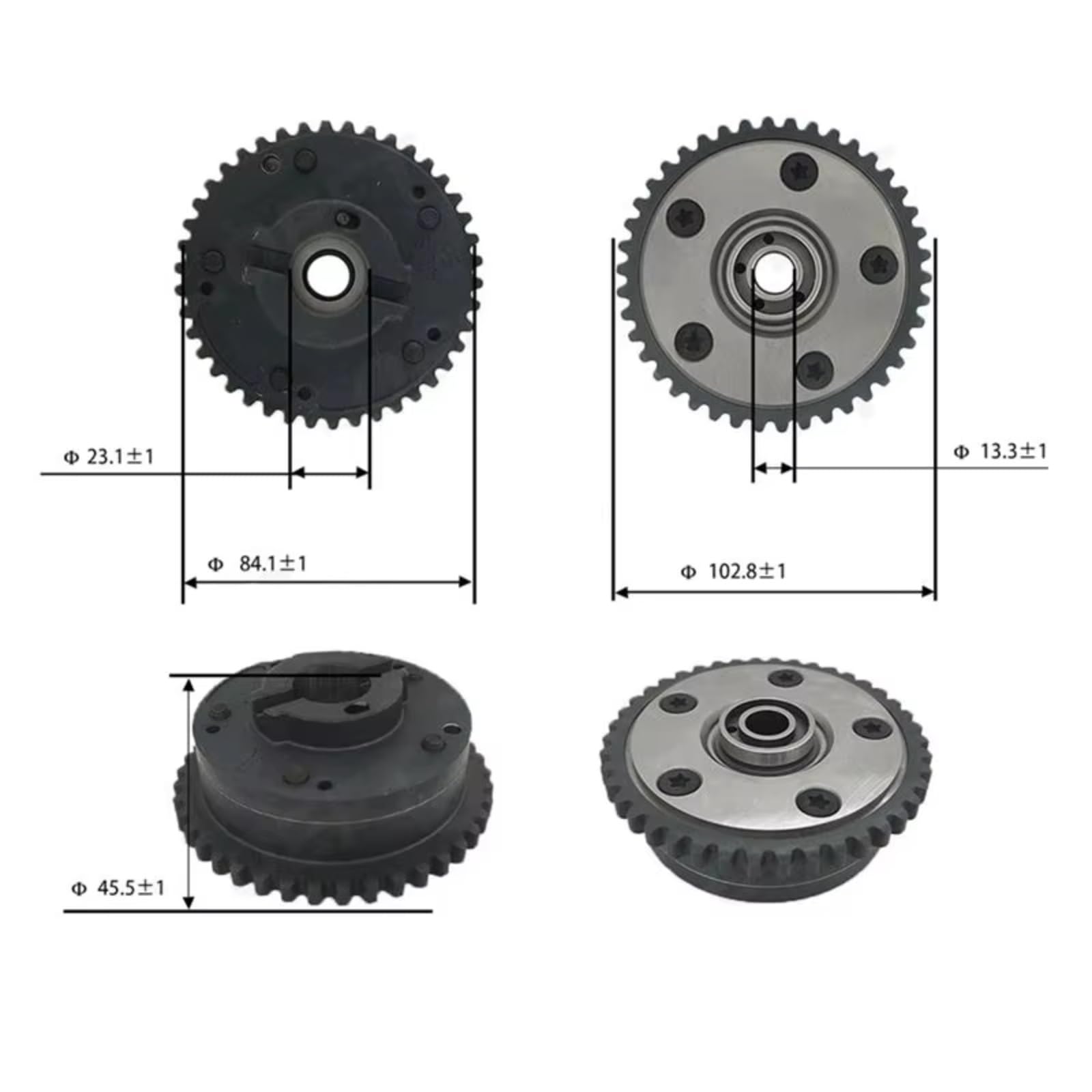 Für Für 650i 2006-2010 Für 750i 2006-2008 Motorsteuerung Auto Nockenwellenräder | Steuerrad, Phasenversteller, Nockenwellenrad 11367534718, 11367506776, 11367537302