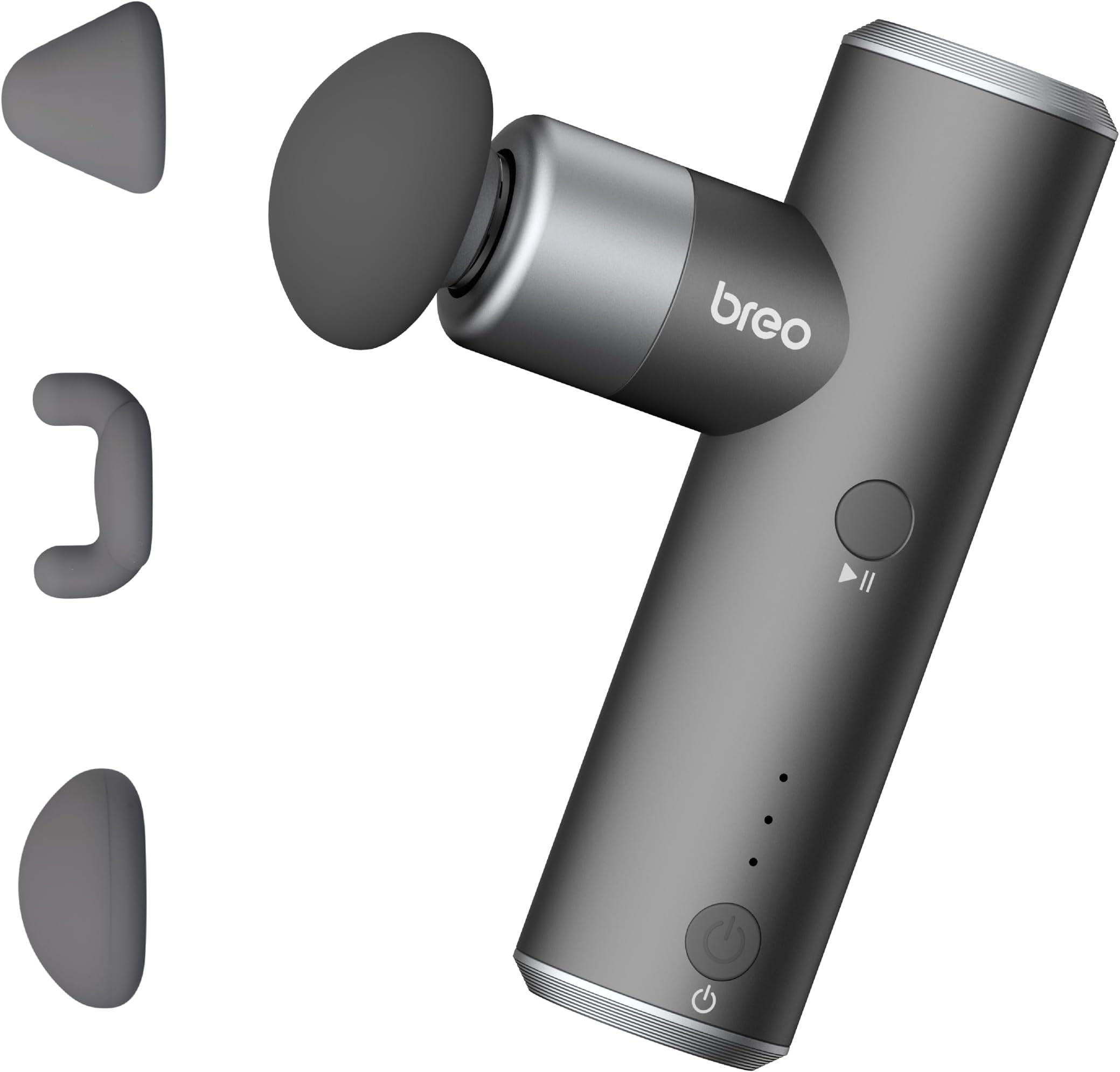 S1 Mini Deep Tissue Massager for Muscles – Ultra-Quiet Handheld Massage Gun with 4 Modes & 4 Massage Heads, Lightweight 0.19kg Design, Long Battery Life for Sports Recovery, Portable