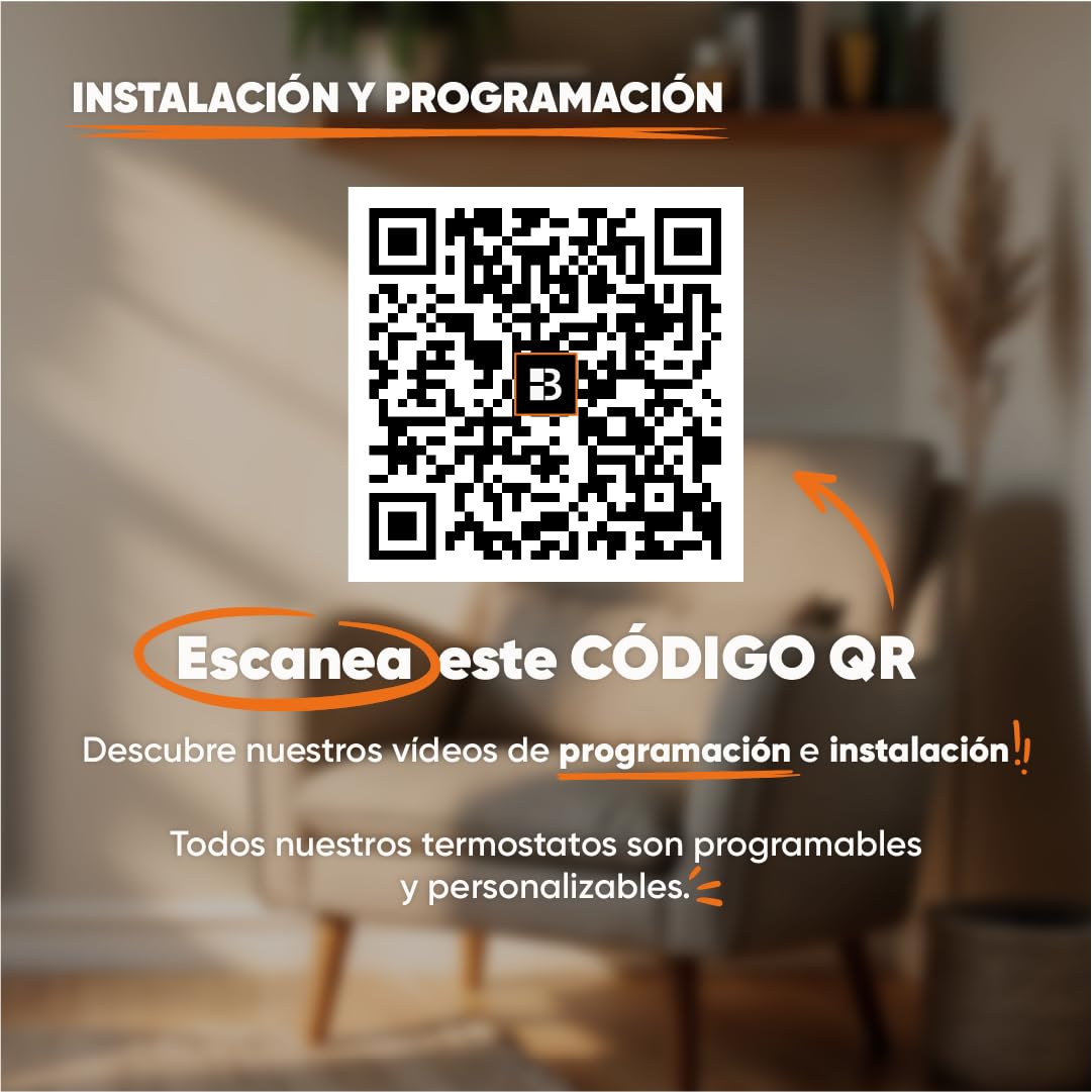 BESTHERM - Radiador eléctrico fijo de inercia seco cerámico 1000 W Bestherm TANIN horizontal blanco