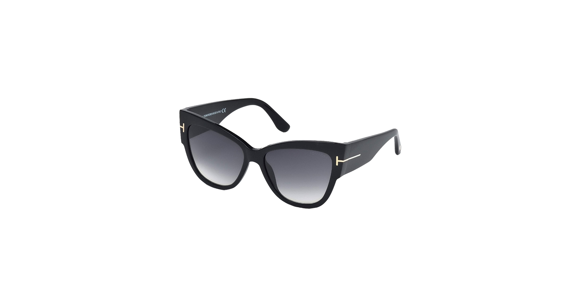 Amazon.com: Tom Ford Women's TF371 Sunglasses, Shiny Black