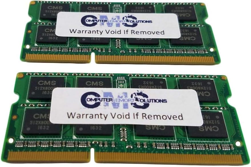 CMS 8GB (2X4GB) DDR3 10600 1333MHZ Non ECC SODIMM Memory Ram Upgrade Compatible with Compaq Presario Cq43-172La, Cq43-206Tu - A29