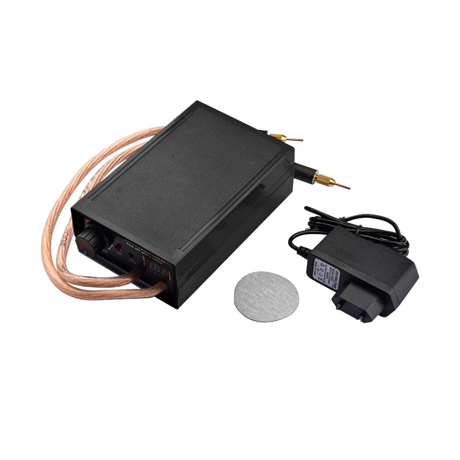 Gdbagkdqk 8000W-01 8000W 5000W Mini Spot Welder Machine Diy Kit Battery Pack Welding Tools Portable Pen +Nickel Strip+Adapter The Weld Is Strong(8000W-01)