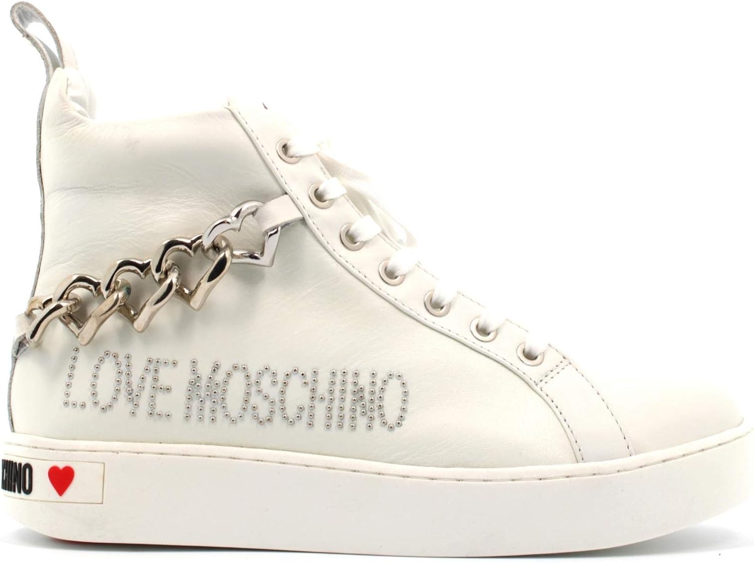 Love Moschino JA15063G1D Bianco - Scarpe Sneakers alte Donna 183,00 €