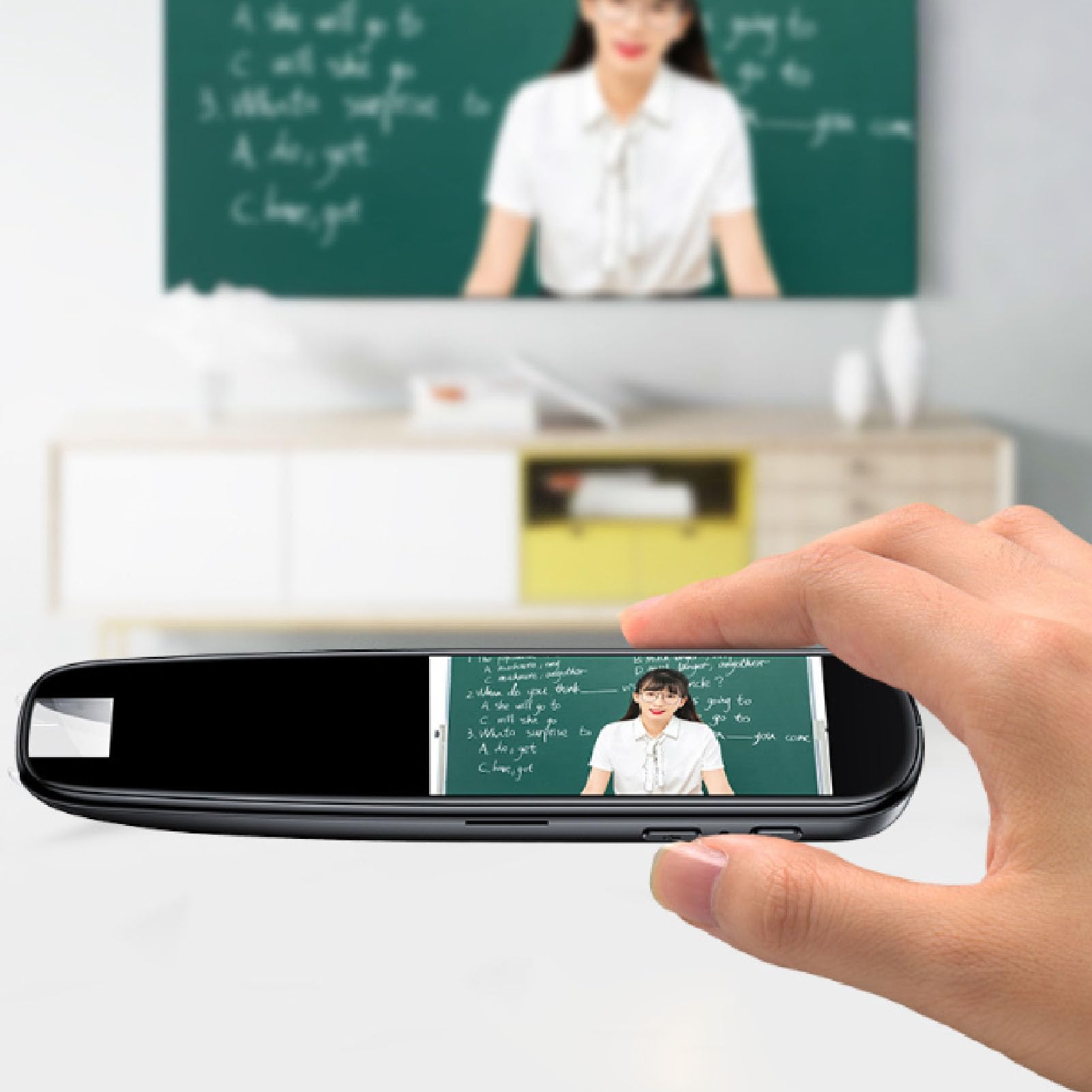 Penna di traduzione Lettore di scansione multifunzionale Traduttore linguistico con schermo da 2,22 pollici Elettronico online offline per studenti