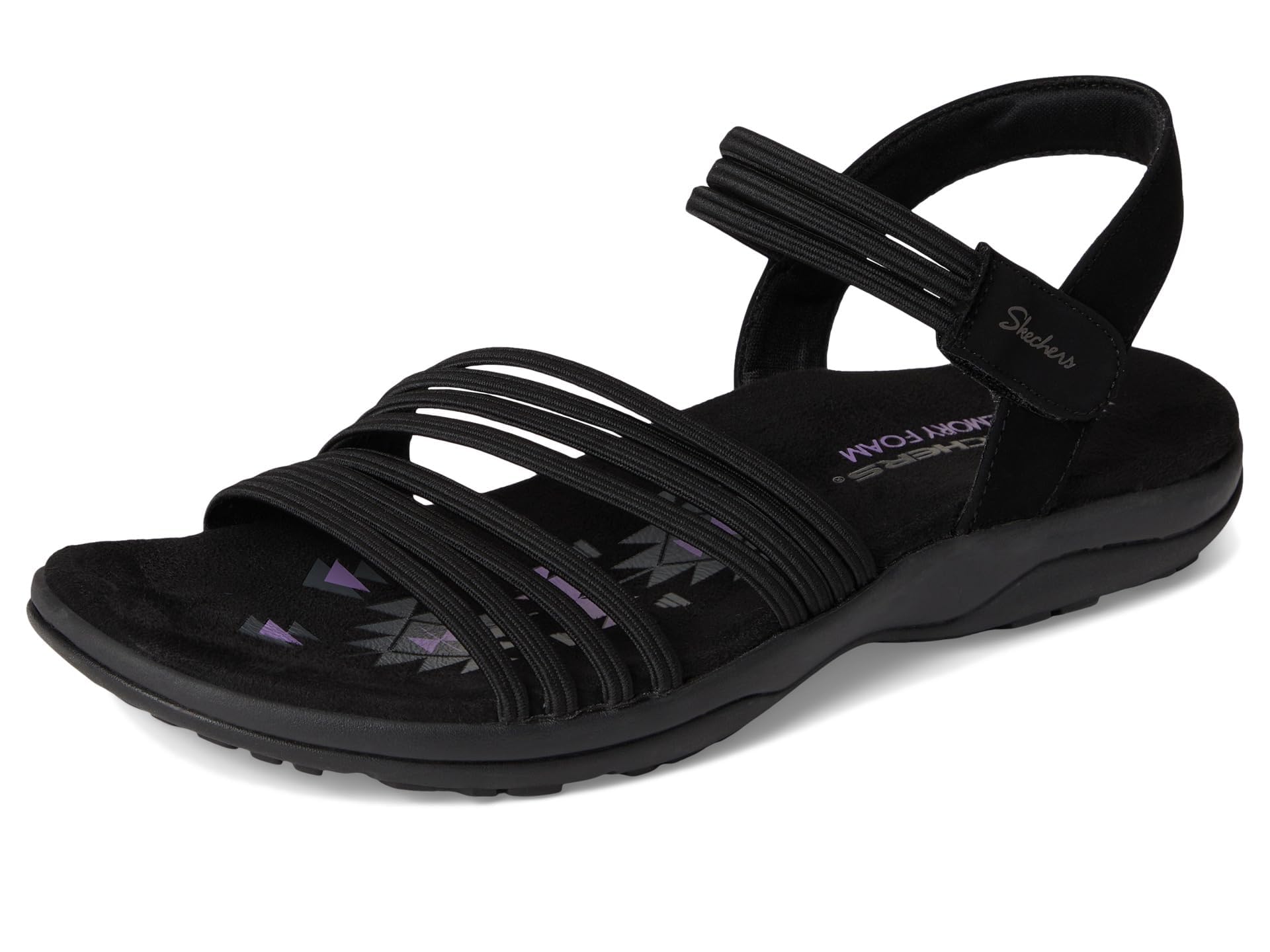 Skechers Reggae Slim - Coffee Run SandaleFemme