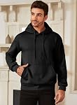 JMIERR Hommes Hoodies Pullover Casual manches longues Sweatshirts avec Pocket.S'entraîner, Gym, Streetwear Hoodie, Hooted, Automne, Hiver, Surdimensionné, Tweater, Sports, Warm, Classique, Baggy, Soft