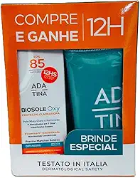 Protetor Solar 12HS Clareador 15 Tipos De Manchas Toque Seco Biosole Oxy FPS 85 Ada Tina
