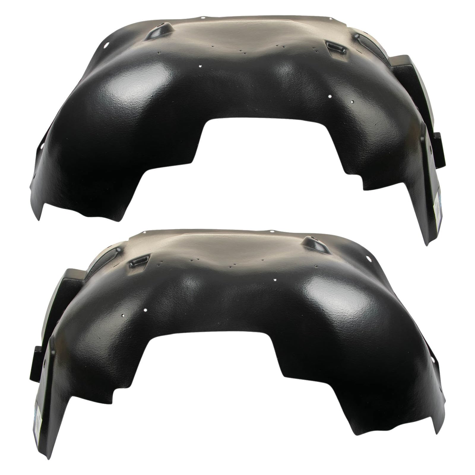 TRQ Front Inner Fender Liner Set | For 2007-2013 GMC Sierra 1500 GM1248189 GM1249189