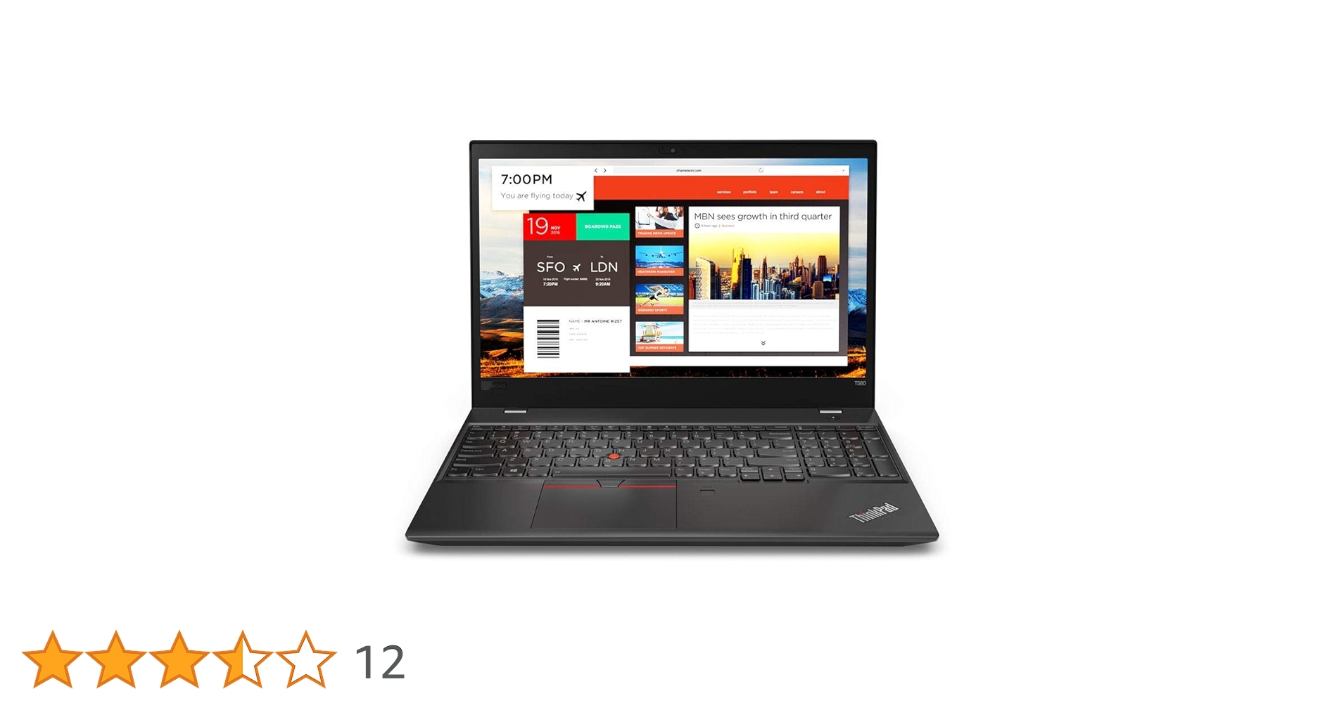 #960レノボThinkPad T580 i5-8250U 16GB Lenovo ThinkPad T580 Business Laptop, 15.6