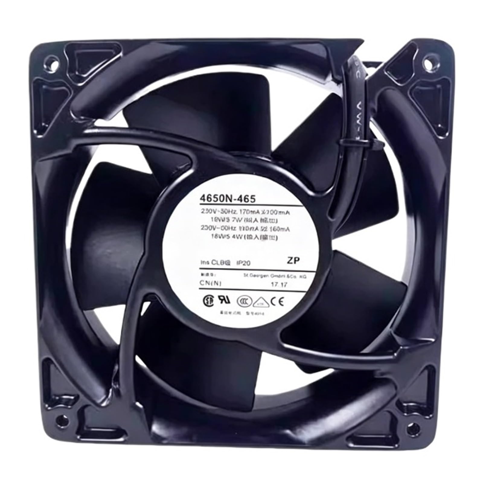 MBPAIHOP 4606-465 18W-19W 50Hz-60Hz cooling fan