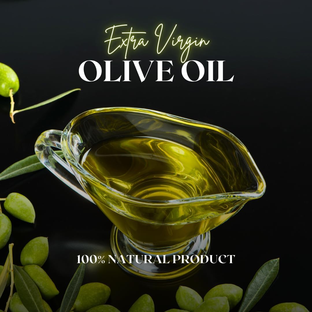 Healthy Roots 100% Spanish Extra Virgin Olive Oil 250Ml - Premium Cold Pressed Extra Virgin Olive Oil For Cooking, Salad Dressing, And Sauteing (250Ml*Pack Of 4). 3