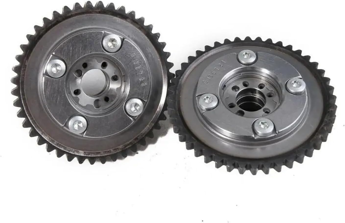 A271 050 3347 2pcs Exhaust & Intake Camshaft Adjuster Compatible With Mercedes W204 C250 SLK250 C180 A2710503347 A2710503447