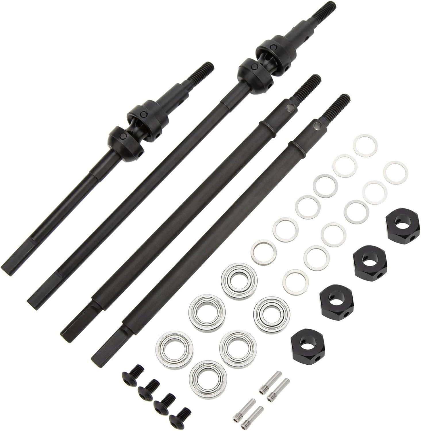 Isokinetic 3-section CVD Shafts for 1/10 for Vanquish H10 Axle Parts confident(Front Axle Shafts)