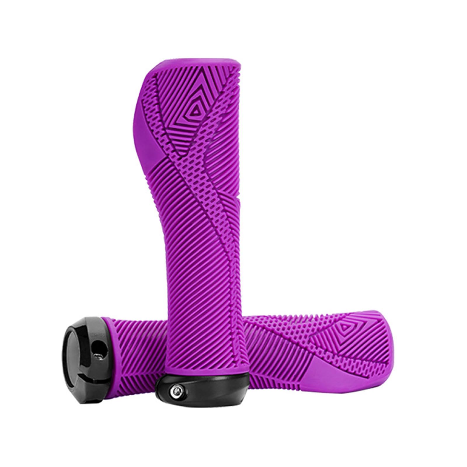 Tsophreniq 1pair Antiskid Bicycles Handlebars Grip Ergonomic Bike Handlebars Covers for Various Bike Models Shocked Absorbing Handle Grips
