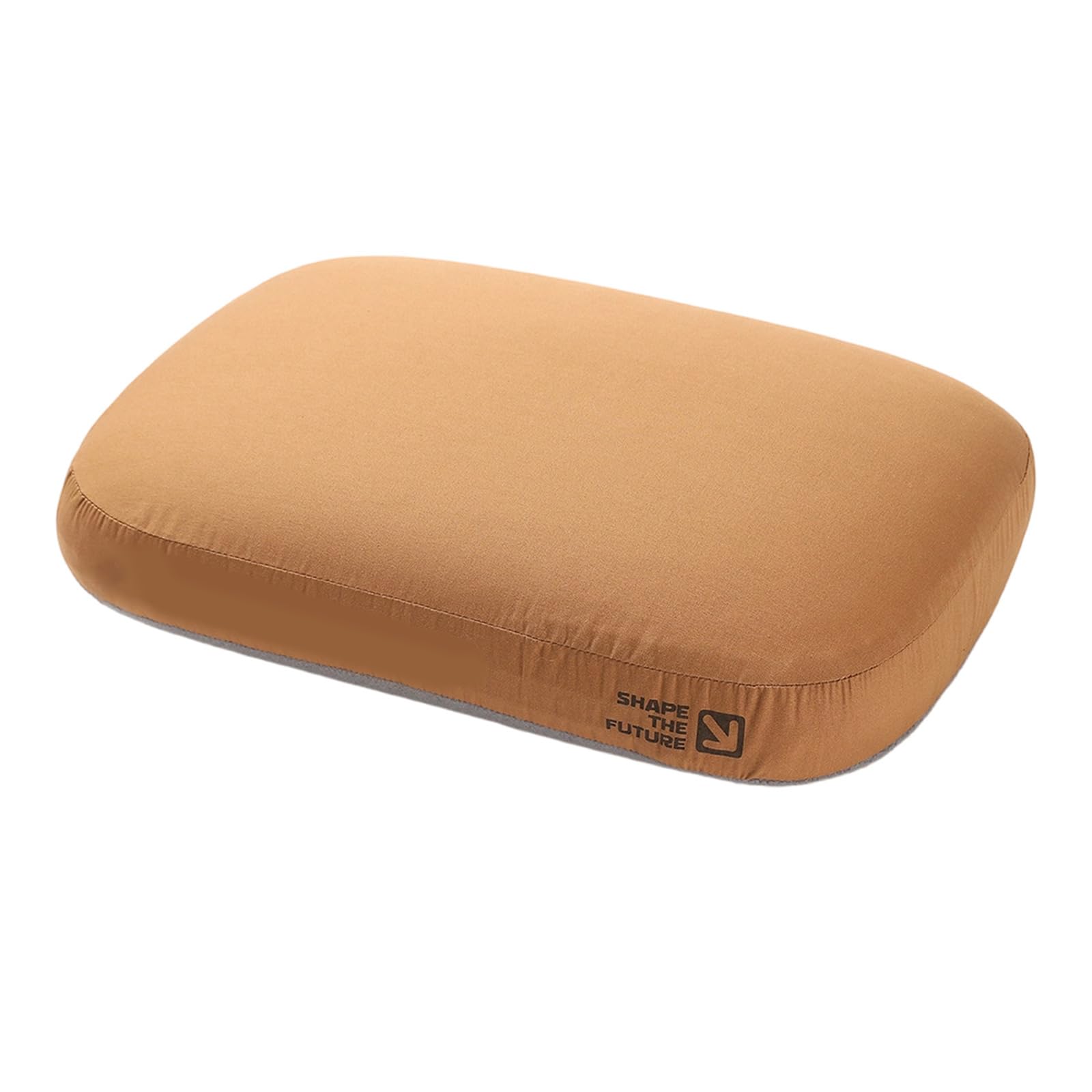 Almohadas ergonómicas de camping, espuma viscoelástica suave, cuello suave, rebote lento, peso ligero, portátil, almohadas cómodas para el cuello