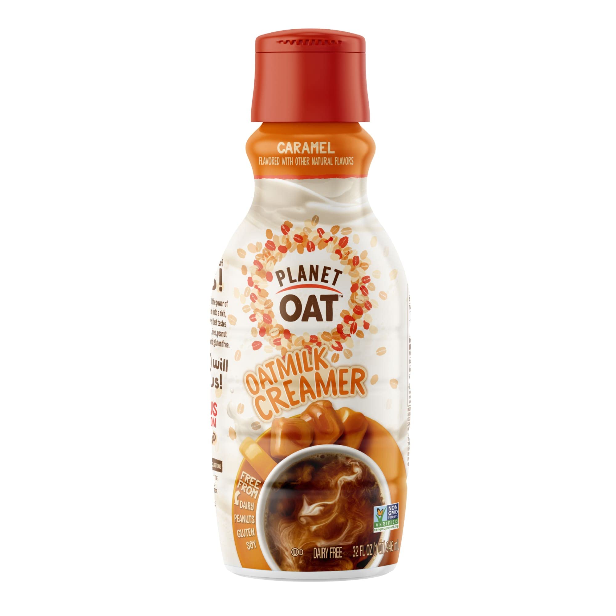Planet Oat Planet Oat Caramel Coffee Creamer, 32oz., 32 Fl oz