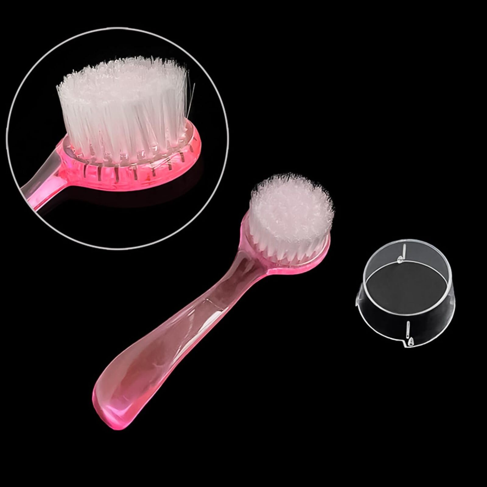 3 Pieces Pet Hair Comb Cleaning Pet Grooming Brushes Pet Bathing Brush Hamster Brushes Nail Cleaner for Guinea Pig Chinchilla Ferret - Image 3