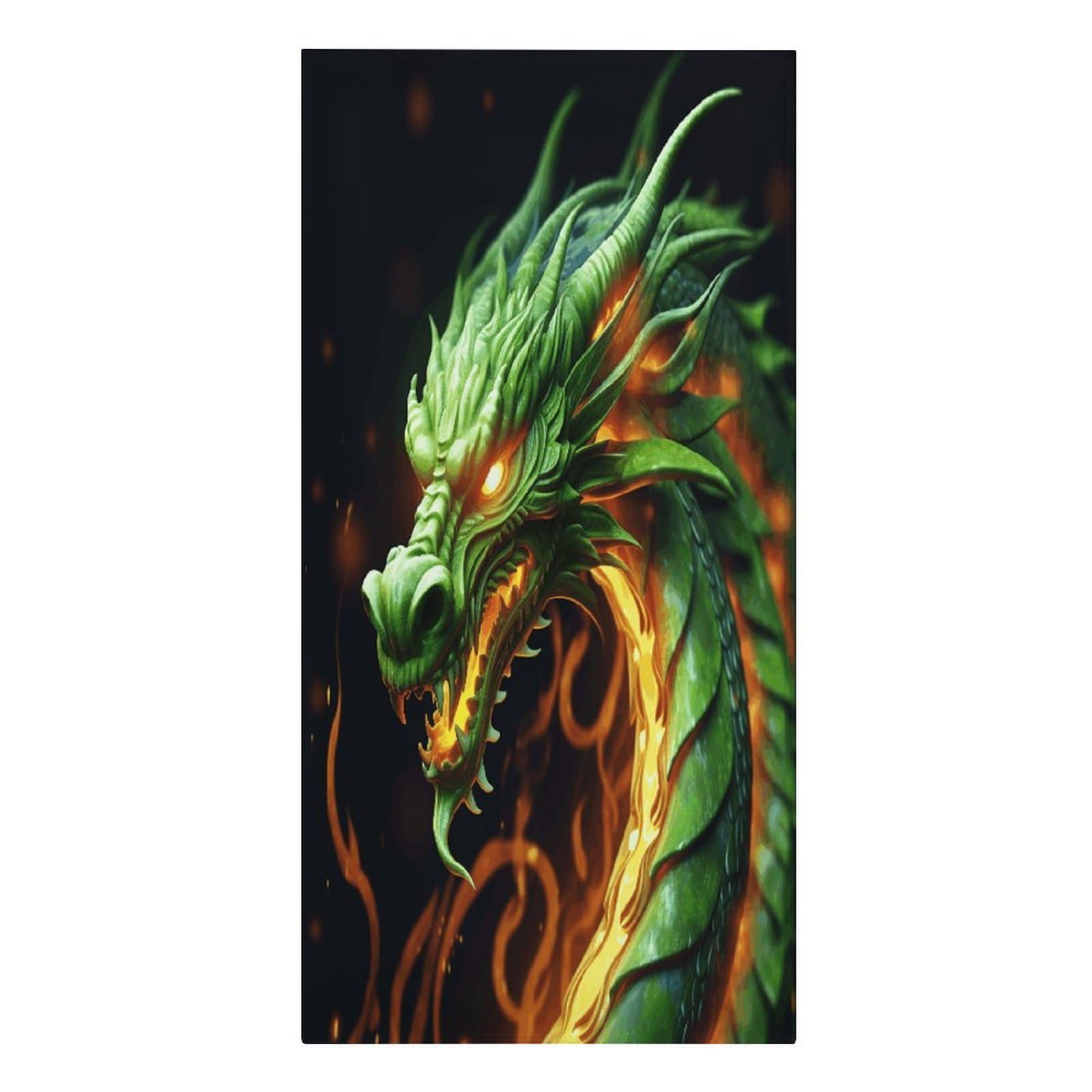 FodPand Chinese Dragon Beach Towels Super Absorbent Bath Towel Oversized Microfiber Towel Soft Beach Blanket Fashon Quick Dry Travel Towels for Beach Bathroom Pool Adult 30" X 61"