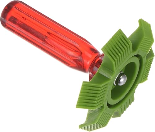 PATIKIL Peine de aleta de aire acondicionado de 3.2 pulgadas, limpiador de bobina de CA, cepillo enderezador de aletas, herramienta de reparación de