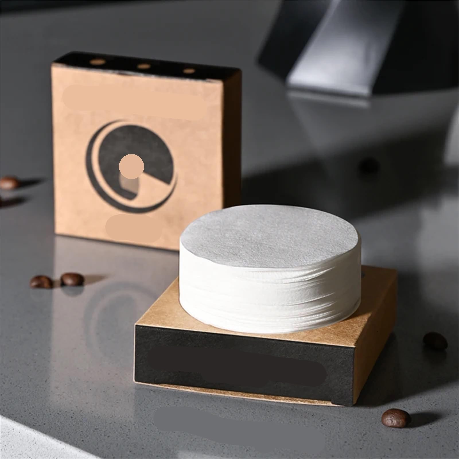 1000 filtros de papel for café, 51/53/58,0 mm, for portafiltros, máquinas herramienta Para Hogar Cocina(5.1cm)