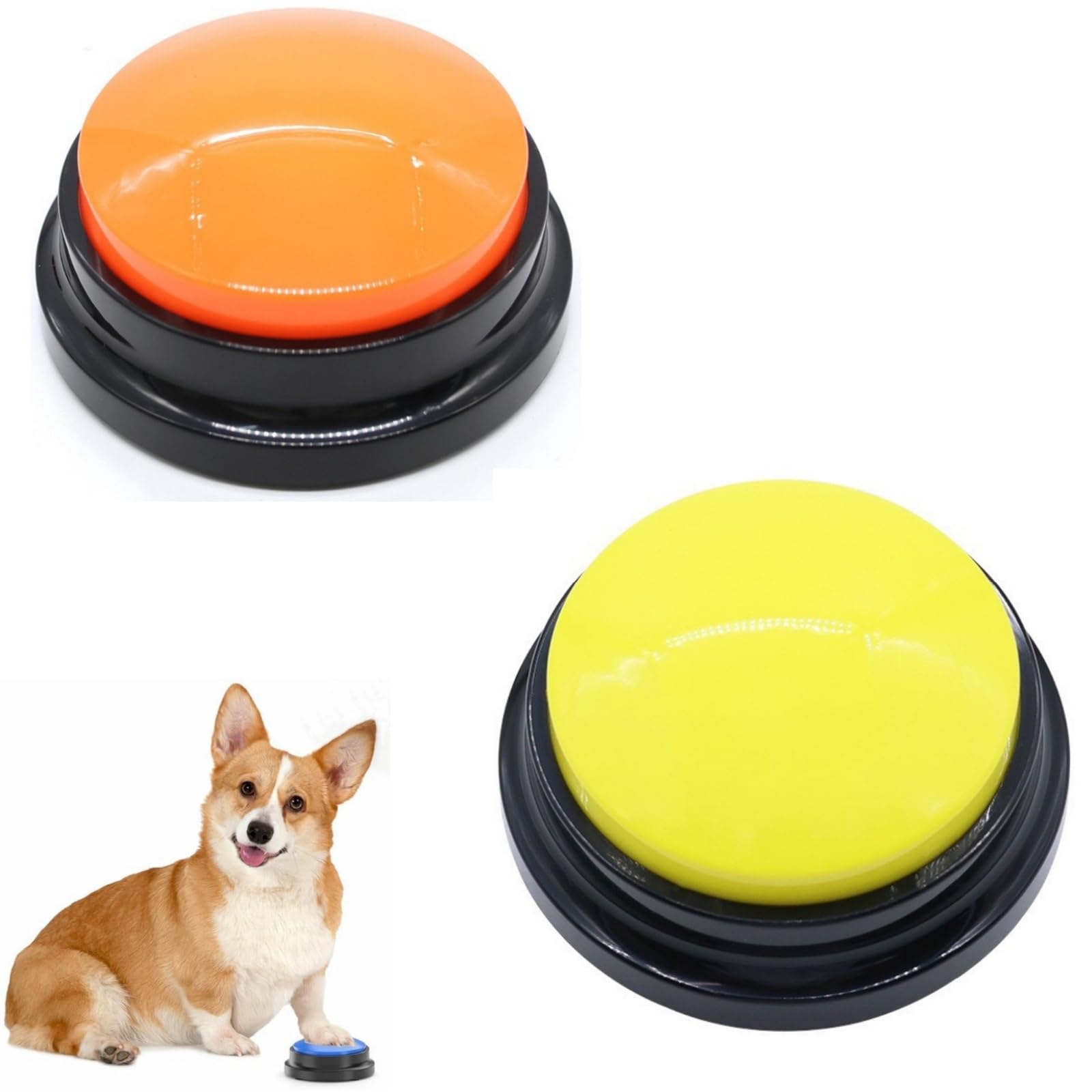 Amazon | ペット ボタン 会話 犬 会話ボタン 犬ボタン 2個入り 犬との